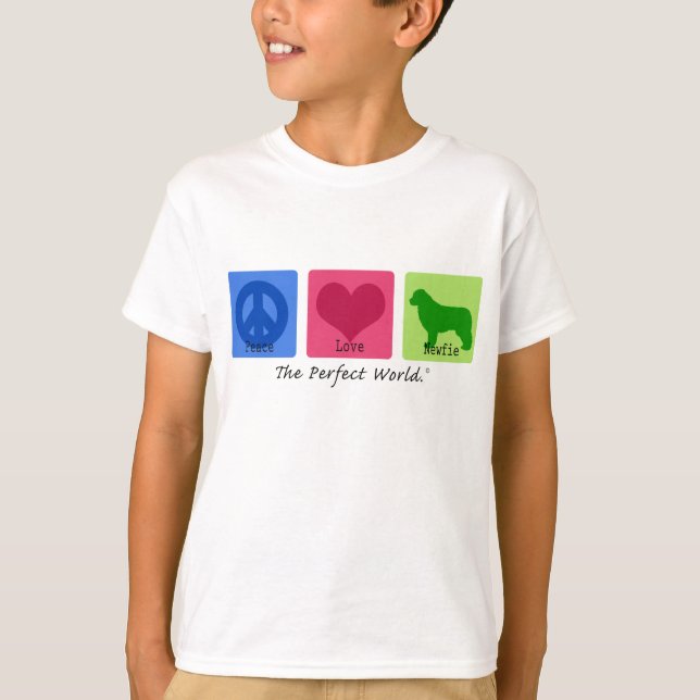 Camiseta Amor Terra Nova da paz (Frente)