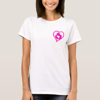 Camiseta AMOR TERRA (rosa)