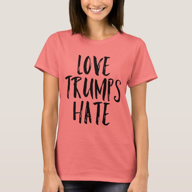 Camiseta Amor Trumps Ódio (Frente)