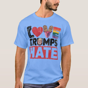 CAMISETA AMOR TRUMPS ODIO