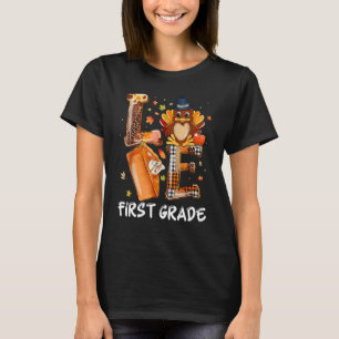 Camiseta AMOR Turquia Peregrino 1º Grau Obrigados de Pizza 