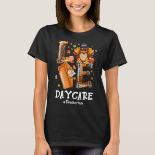 Camiseta AMOR Turquia Peregrino Professora de Cuidados de D