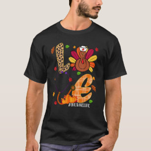 Camiseta Amor Turquia Stethoscope Enfermeira Vida Ação de G