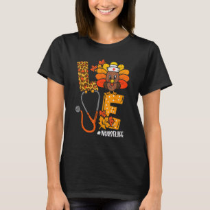 Camiseta Amor Turquia Stethoscope Enfermeira Vida Ação de G