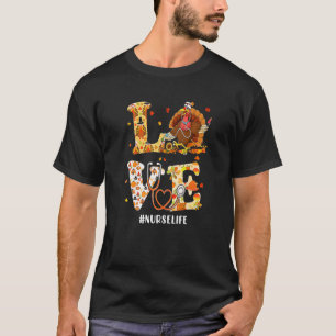 Camiseta Amor Turquia Stethoscope Enfermeira Vida Ação de G