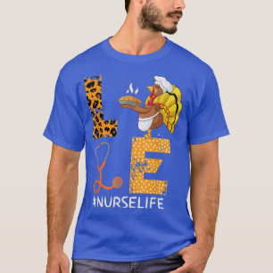 Camiseta Amor Turquia Stethoscope Enfermeira Vida Ação de G