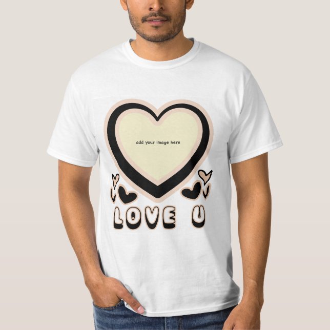 Camiseta AMOR U Urso de Teddy (Frente)