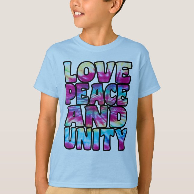 CAMISETA AMOR UNIDADE DA PAZ. (Frente)