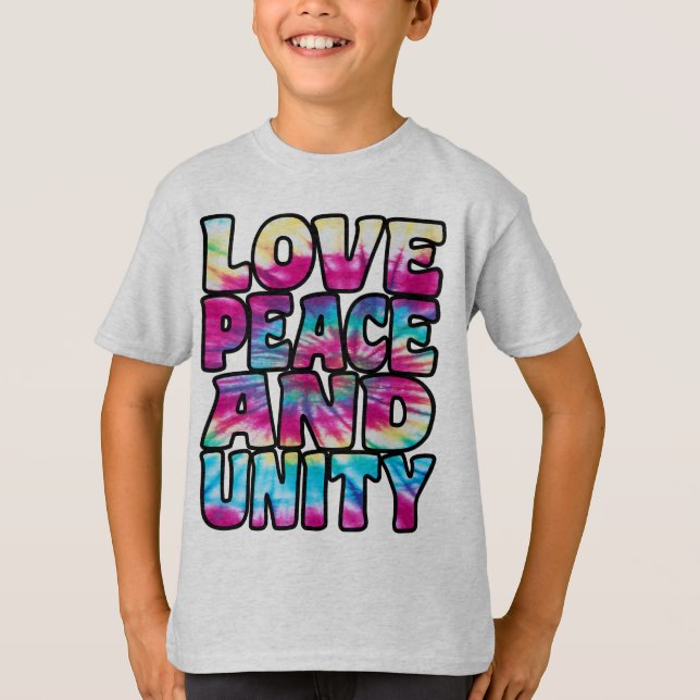 CAMISETA AMOR UNIDADE DA PAZ. (Frente)