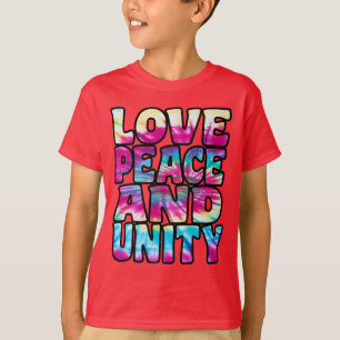 CAMISETA AMOR UNIDADE DA PAZ.