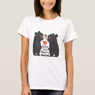 Camiseta Amor Urso Muito