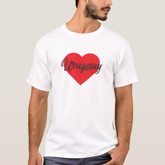 Camiseta Amor Uruguai (Frente)