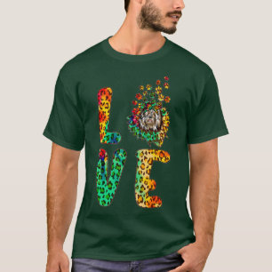 Camiseta Amor velho cão pastor cão Cachorro Cachorro Cachor
