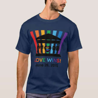 Camiseta Amor vence, com a Campanha We R1 T-Shirt