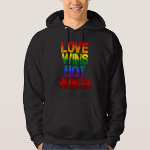 Camiseta Amor Vence Não Asas Orgulho LGBT Vegano V