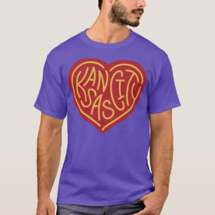 Camiseta Amor vermelho x amarelo