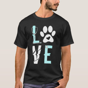 Camiseta Amor Veterinário Vet Médico Animal Estuda