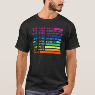 Camiseta Amor Vintage Odeio Sobre Indiferença Amor