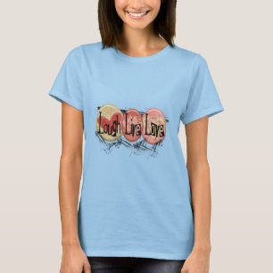 Camiseta Amor vivo do riso