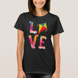 Camiseta Amor Voar Papagaio Mês Nacional da Pipa Enthusiamo