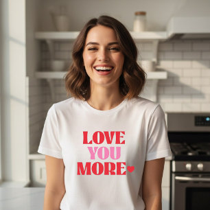 Camiseta Amor Você Mais Retrô Dia dos Namorados