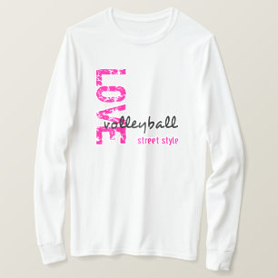 Camiseta Amor Volei Estilo de Rua