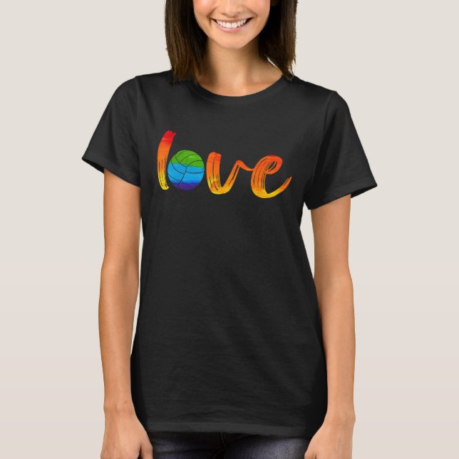 Camiseta Amor Voleibol (Frente)