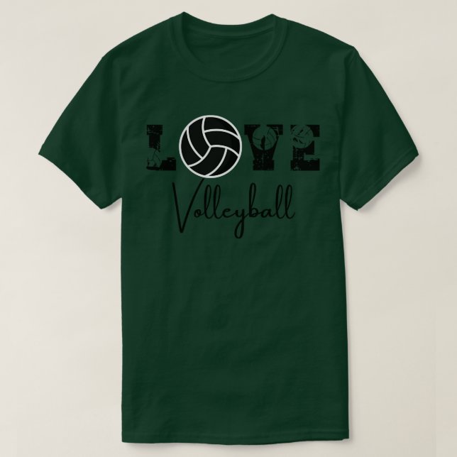 Camiseta Amor Voleibol 19 (Frente do Design)