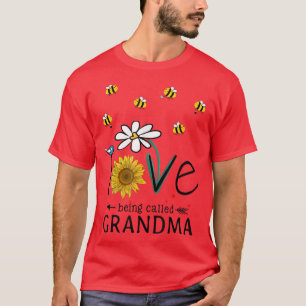 Camiseta Amor Vovó, Girassol, Bela de Verão
