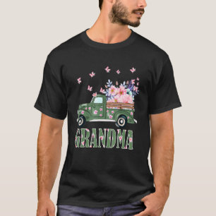 Camiseta Amor Vovó Mimi Nana Flor Carro Borboleta Mãe