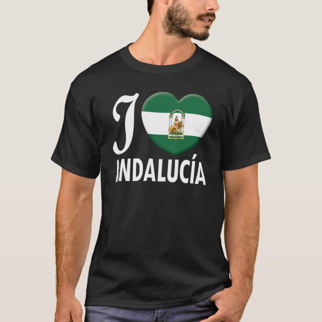 Camiseta Amor W de Andalucia (Frente)