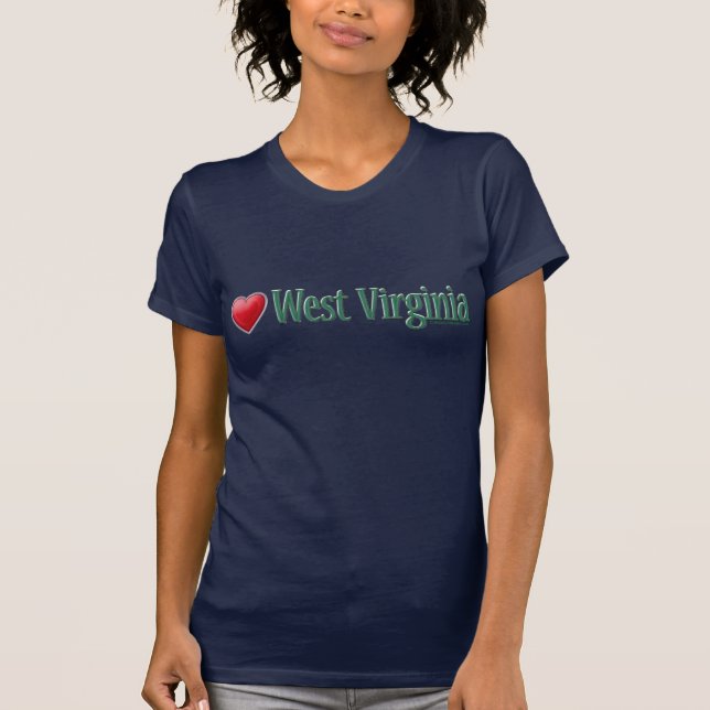 Camiseta Amor West Virginia (Frente)
