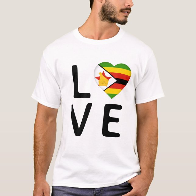 Camiseta Amor - Zimbábue (Frente)