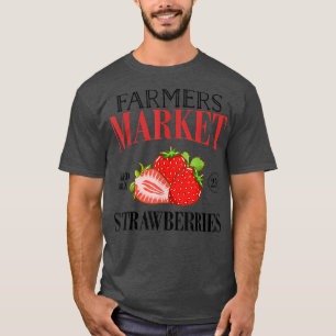 Camiseta Amoras De Morango Diárias Dos Agricultores