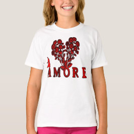 Camiseta AMORE- camisola de alças