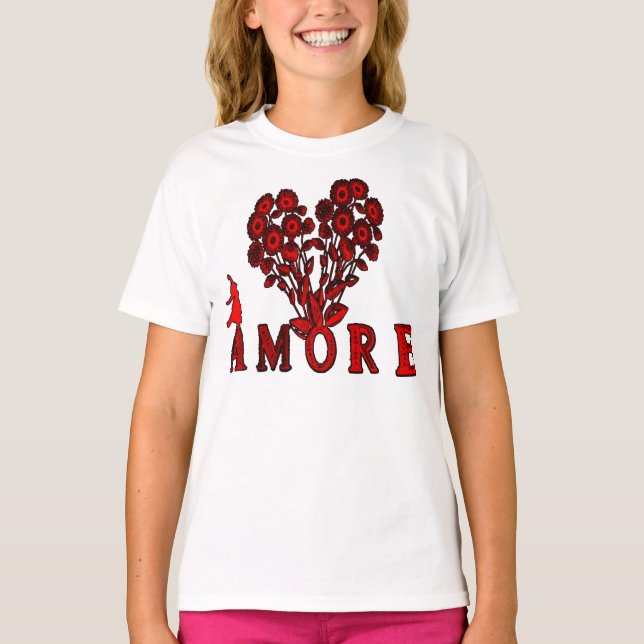 Camiseta AMORE- camisola de alças (Frente)