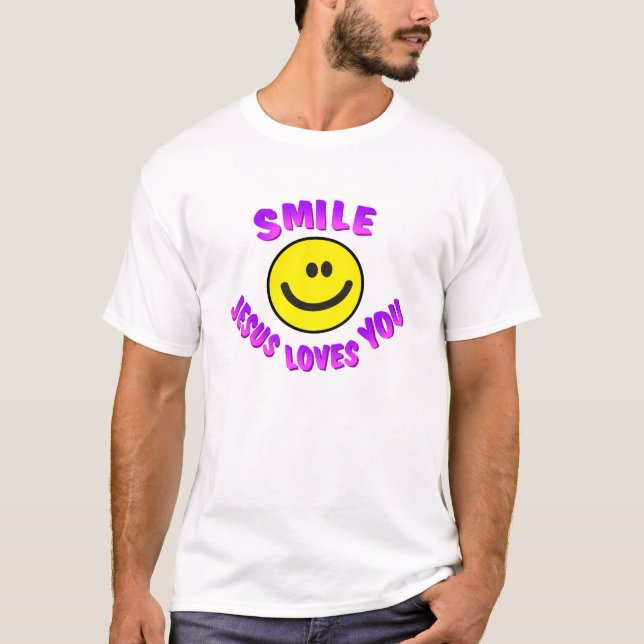 Camiseta Amores de Jesus do sorriso você (Frente)