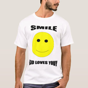 Camiseta Amores do deus do sorriso você t-shirt