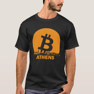 Camiseta Amorteca de Atenas Máximo Bitmoney Atenas Skyline