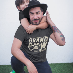 Camiseta Amortecedor de Dias de os pais da Grand Paw Avô