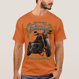 Camiseta Amortização de motociclos clássicos