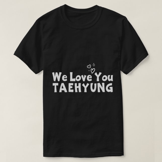 Camiseta AMOS-TE TAEHYUNG T-Shirt (Frente do Design)