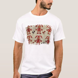 Camiseta Amostra de tecido de Lambayeque com uma figura
