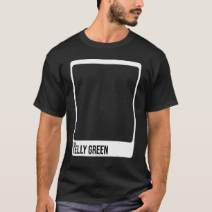 Camiseta Amostras de Tinta Verde Kelly Fantasia Família Gru