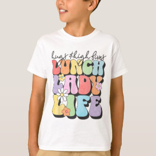 Camiseta & Almoço do Almoço Apreciação da Escola Lady V