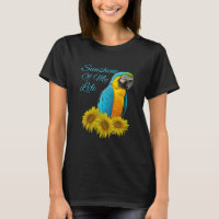 & azul; Papagaio Dourado Girassol