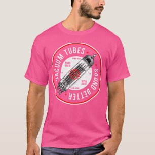 Camiseta Amp de Tubo de Áudio Analógico para Guitarra e Bai