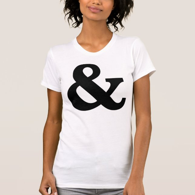 Camiseta Ampersand (Frente)