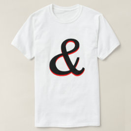 Camiseta Ampersand (&)