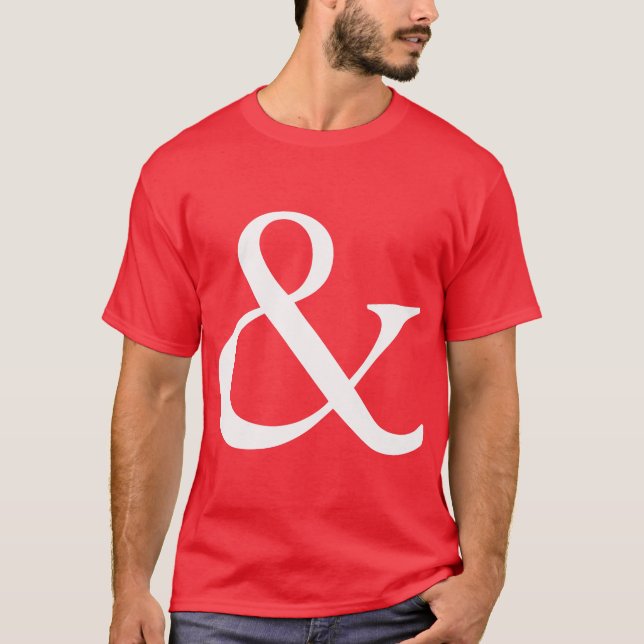 Camiseta Ampersand (Frente)
